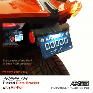 Stealth License Bracket